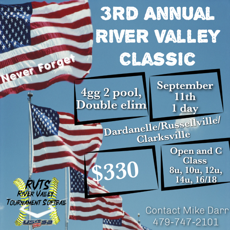 3rd Annual River Valley Classic (2021) DARDANELLE, AR USSSA
