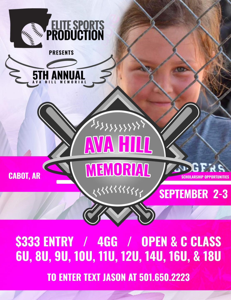 5th Annual Ava Hill Memorial Scholarship Tournamen (2023) Cabot, AR
