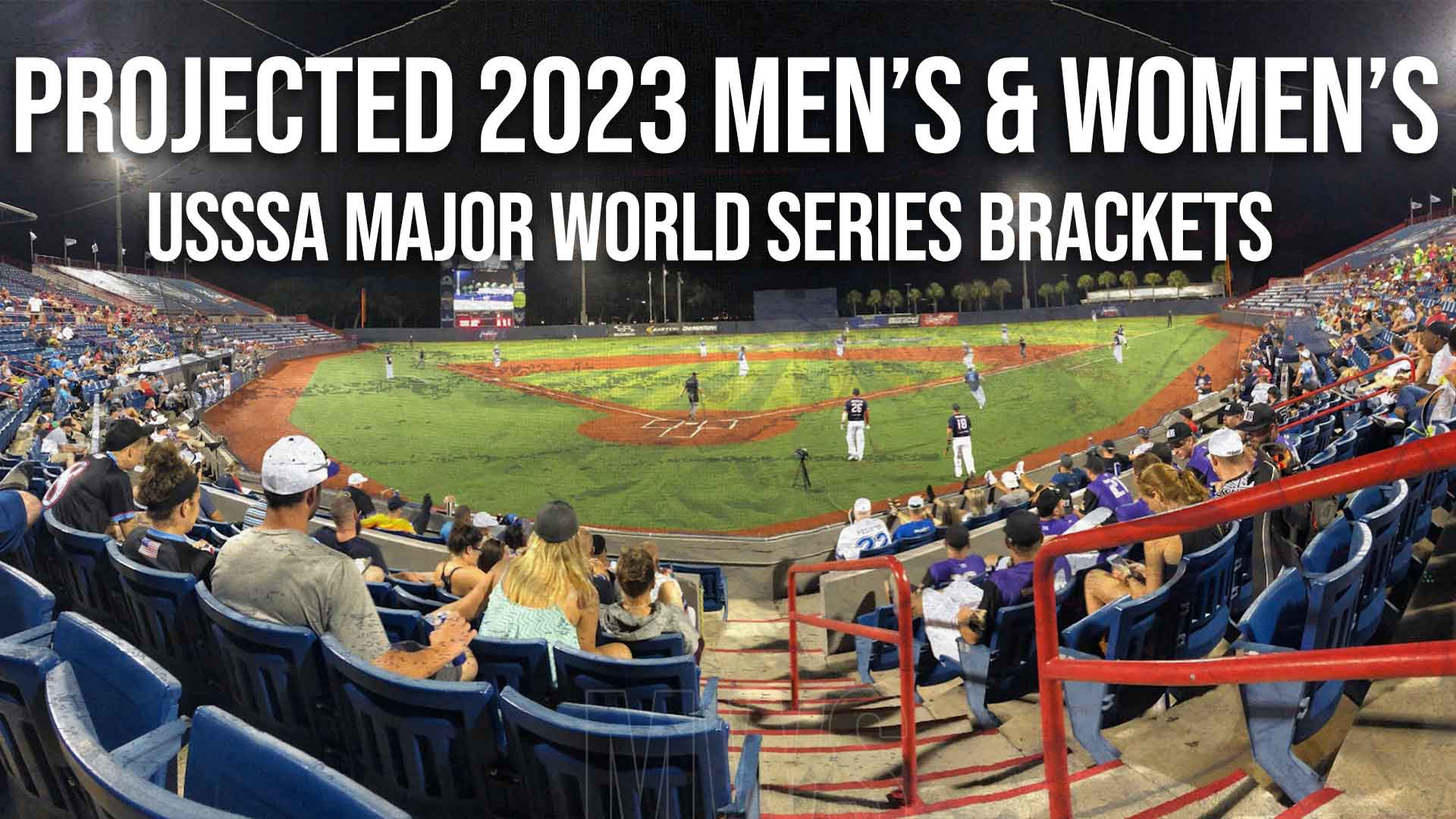 Projected 2023 Men’s and Women’s Major World Series bracket (UNOFFICIAL