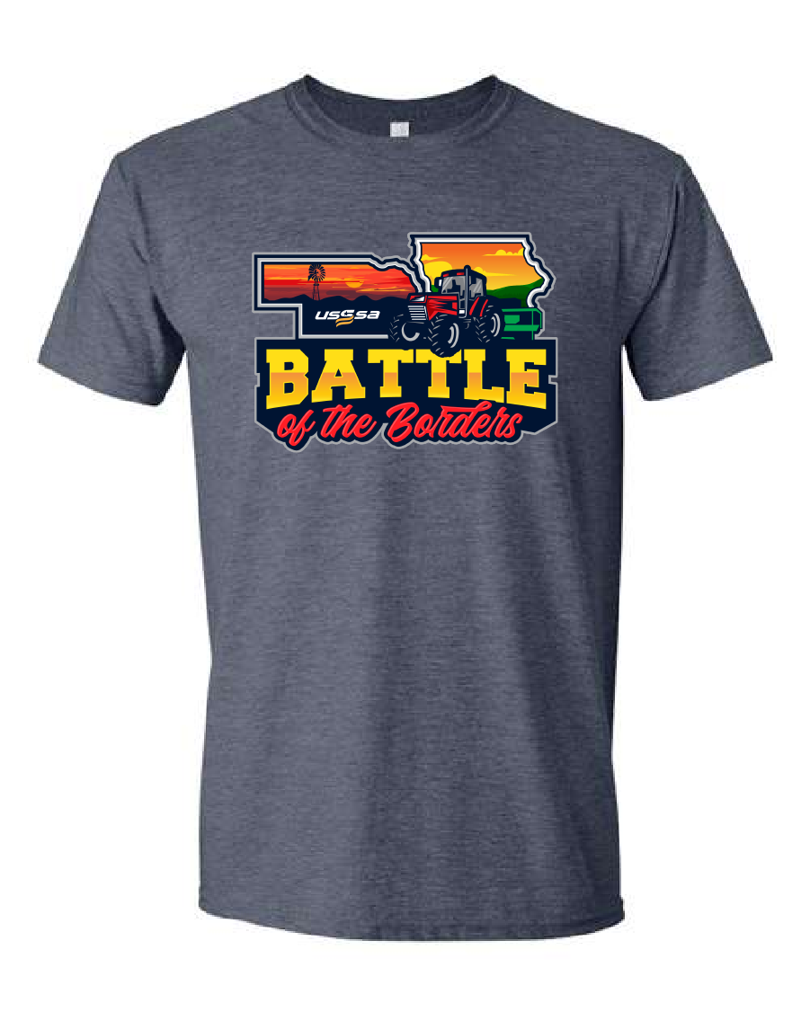 4/6 Battle of the Borders Past Baseball Tournament Shirt DSM