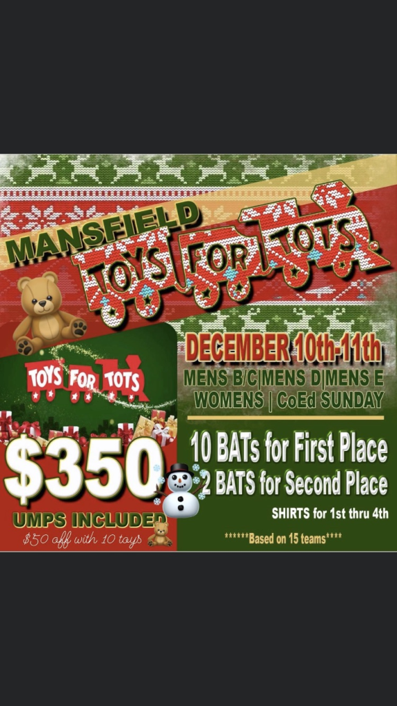 DFW Toys for Tots 2022 (2022) Mansfield, TX USSSA Texas Slowpitch USSSA /GSL