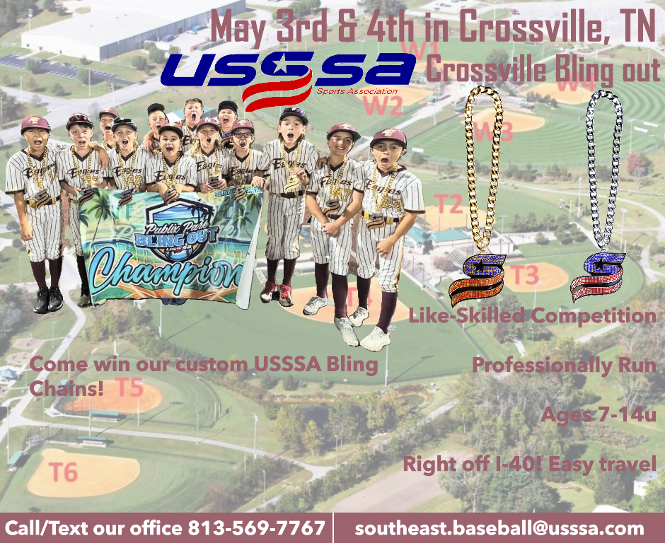 Crossvile Bling Out (Bling Chains) (2025) - Crossville, TN - USSSA