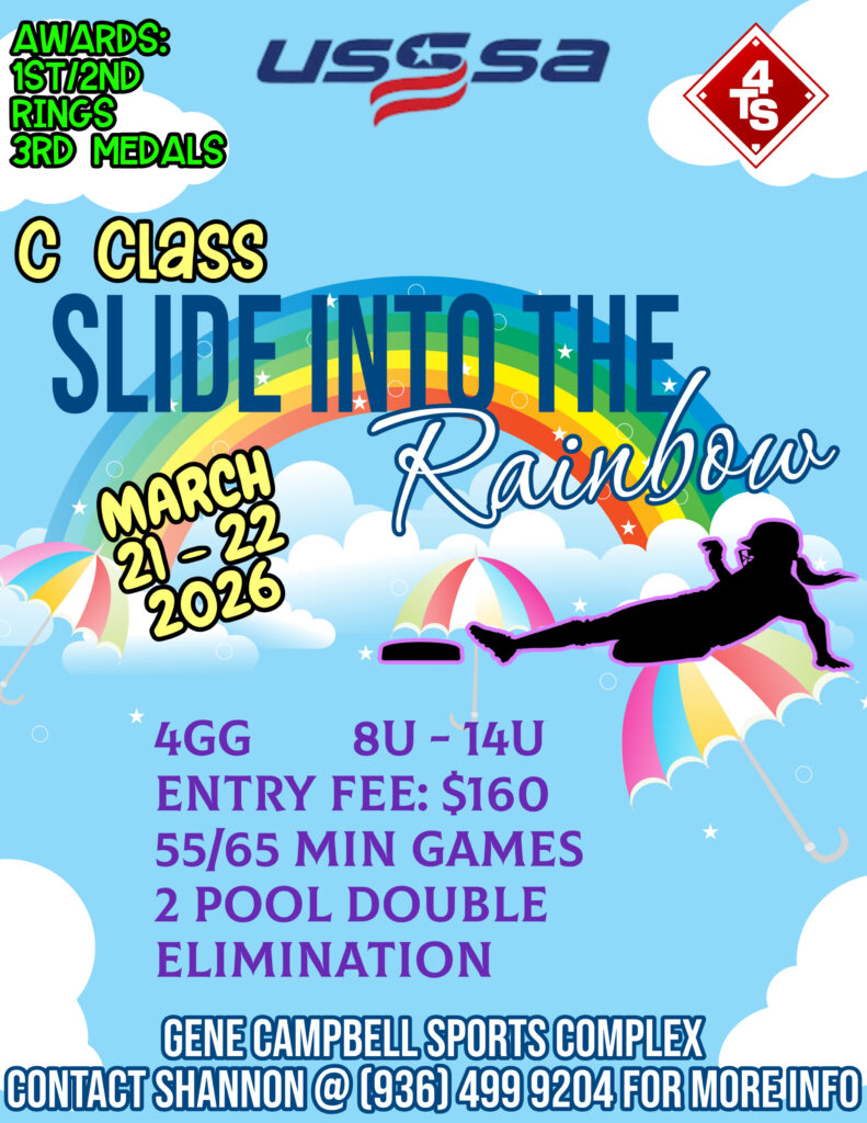 C Class~Slide into the Rainbow (2026) - Conroe~Gene Campbell, TX